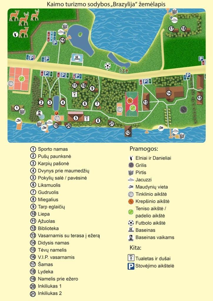 Kryliai Brazylija Vip Vasarnamis 빌라 외부 사진